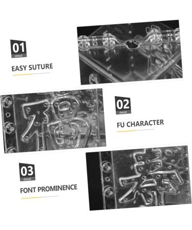 Mipcase 2pcs Square Apple Molds Fruit Vegetable Molds for Gardening Melon Stereotypes Plastic - Buy Online on GoSupps.com