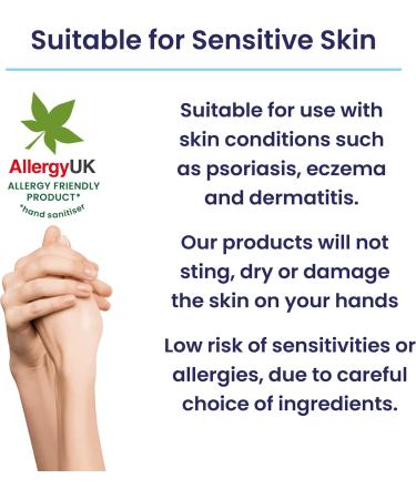 EcoHydra 500ml Alcohol-Free Foam Hand Sanitiser with Pump | NHS Approved Hospital Grade | Kills 99.9999% of Bacteria and Viruses | Safe for Children | Unscented | 1 Count - Buy Online on GoSupps.com