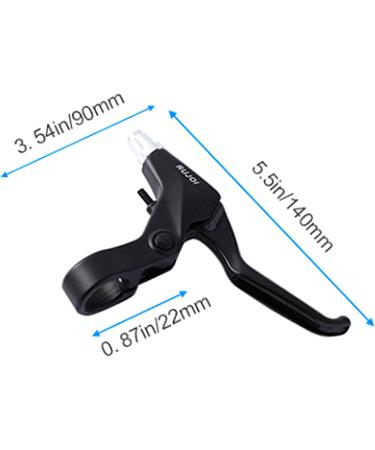 RUJOI Bike Brake Lever Set - Aluminum Alloy Handle with Brake Cable Wire for Mountain, Road, Folding Bikes - Buy Online on GoSupps.com