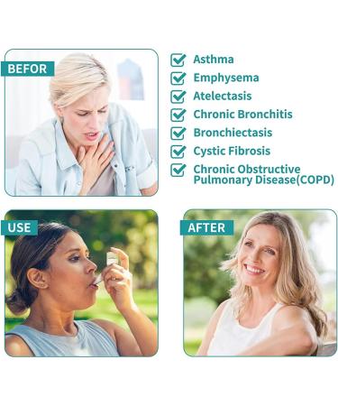 BOKANG Breathing Trainer - Lung Exercise Device for Mucus Removal | Flutter Valve & Storage Bag Included - Buy Online on GoSupps.com