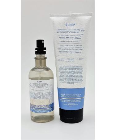 Bath & Body Works - Aromatherapy - Lavender Vanilla Sleep - 2 pc Bundle - Pillow and Body Mist - 5.3 fl oz - & Body Cream - 8 oz - Buy Online on GoSupps.com