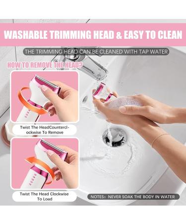 nnOuOnn Electric Lady Shaver Bikini Trimmer for Women - White - Buy Online on GoSupps.com