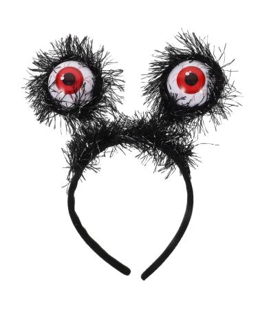 LIFKOME Eyeball Headbands Alien Eyes Headbands Party Costume Hair Hoop Funny Eyeballs Hairband Hair Accessories Christmas Halloween Party Favors Black