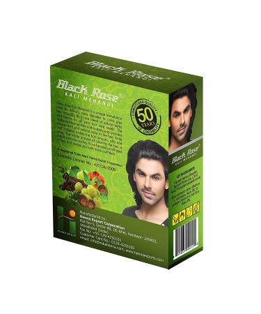 Black Rose Kali Mehandi 30 Sachets (10g Each) + Free Hair Dye Brush | Premium Quality Henna for International Shipping - Buy Online on GoSupps.com