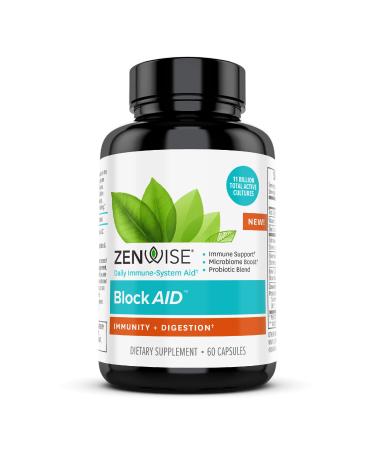Zenwise Health BlockAID Immunity + Digestion 60 Capsules