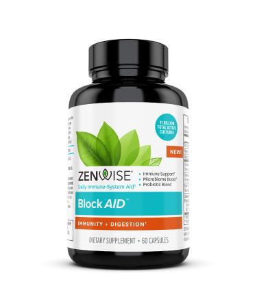 Zenwise Health BlockAID Immunity + Digestion 60 Capsules