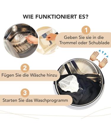 Cosmeau Plastic-Free Detergent Leaves for White Laundry - Fresh Spring - 20 Washes (10 Leaves) - Sustainable Travel Detergent - Buy Online on GoSupps.com