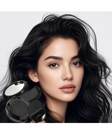 Lpoppcx Hair Covering Powder Long Lasting Hair Shadow Topper Powder With Applicator And Mirror Root Coverage Wearable for Women and Grandmas Instantly Thicker Fuller Look 01 - Buy Online on GoSupps.com