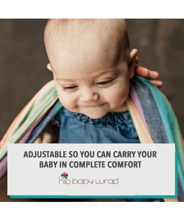 Hip Baby Wrap Ring Sling Baby Carrier for Infants and Toddlers - Beautiful  100% Soft Cotton Baby Wraps Carrier For Babies 8-35 lbs - Perfect Baby Shower Gifts Moms And Dads - Nursing Cover (Midnight) - Buy Online on GoSupps.com