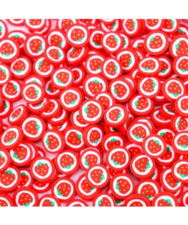 RT 10g DIY Strawberry Slime Slices Addition Charms Fluffy Slime Supplies Polymer Clear Soft Clay Sprinkles Toys for Childrens Gift Y420 (Color : Strawberry 10g) - Buy Online on GoSupps.com