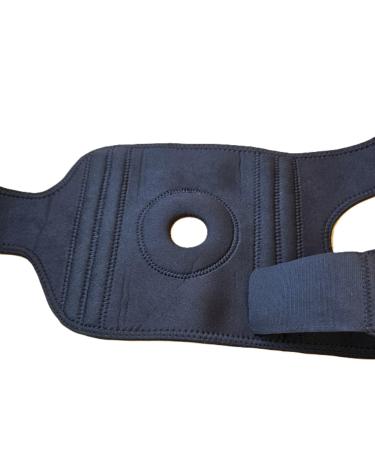 Knee Support with Side Stabilizer | Open Patella Design | Pain Relief & Strength Training | Universal Size | International Shipping - Buy Online on GoSupps.com