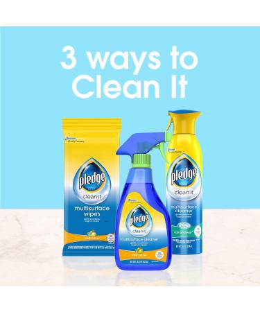 Pledge Clean It Jasmine Multi-Surface Cleaner 250ml - Pack of 1 - Buy Online on GoSupps.com