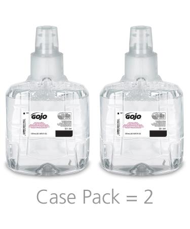 GOJO 191102CT Foam Handwash LTX Refill - 1200ml Mild & Clear 2-Pack | International Shipping Available - Buy Online on GoSupps.com