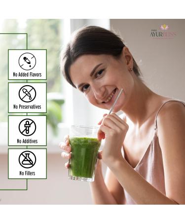 100% Organic Brahmi Powder, Ayurvedic Bacopa Monnieri for Memory, Focus and Nervous System Care, Nootropic Brain Support Blend for Cognitive Wellness, Gut Balance - 16oz 16 Ounce (Pack of 1) - Buy Online on GoSupps.com