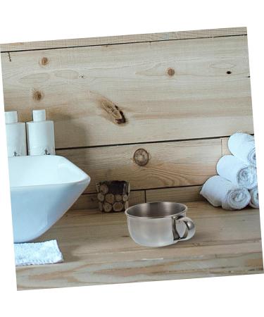 Magiclulu 7 DISCH Schrasiesifes - Long-lasting Stainless Steel Wet Shaving Bowl for Soap Bubbles - Buy Online on GoSupps.com