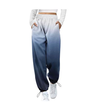 Parachute Pants Y2K Women Cargo Pants Baggy Cargoose Track Pants Streetwear Vintage Jeans Pants 90s E-Girl Streetwear Cargo Pants Y2K Sports Pants Lang 03-E M