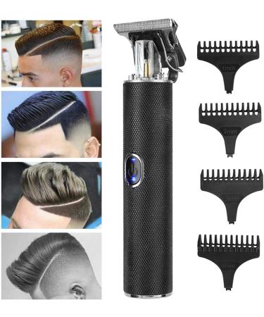 Professional T Blade Hair Cutter & Trimmer - Precision Beard Groomer | Perfect Gifts for Men (Black) - International Shipping Available - Buy Online on GoSupps.com