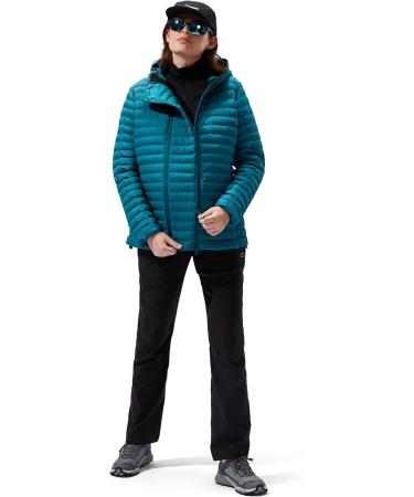 Berghaus Women's Nula Maternity 2in1 Hooded Jacket - Size 8, Deep Ocean Color - Buy Online on GoSupps.com