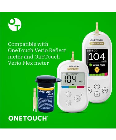 OneTouch Verio Diabetes Test Strips Value Pack - 90 Count | For Blood Sugar Monitor | At-Home Glucose Testing - 3 Packs of 30 Strips - Buy Online on GoSupps.com