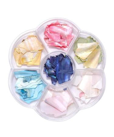 Nail Gems Nail Charms Fruit and Flower Shaped Nail Arts Slices 3D Clay Slices Mini Slices for DIY Crafts Nail Arts and Cellphone Decoration Nail Tools Nail Glitter Nail Stuff Nail Art (C One Size) One Size C