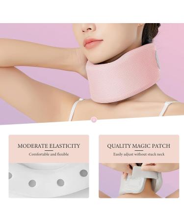 Qwesure Xixi Neck Scarf - Anti-Deep Head Artifacts Neck Support Collar for Office Use - Cervical Vertebra Protection for Men & Women - Peachpink Model - Buy Online on GoSupps.com