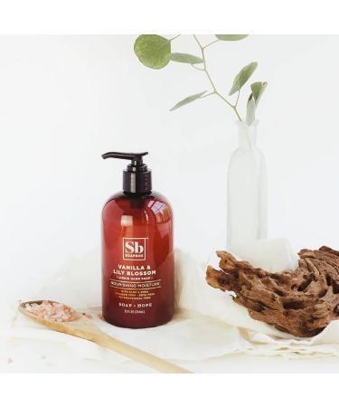 Soapbox Vanilla & Lily Blossom Liquid Hand Soap - Vegan Cruelty Free Cleanser for Bathroom and Kitchen - 12oz Pump Bottles (Pack of 3) - Buy Online on GoSupps.com