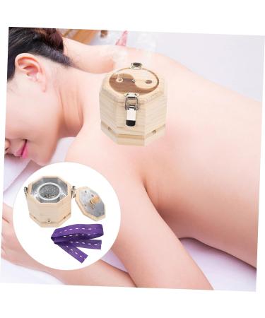Hapinary 1 Cardon Moxibustion Box | Fertility & Metabolic Health | MoxaBchen Herbal Container & Holder - Buy Online on GoSupps.com