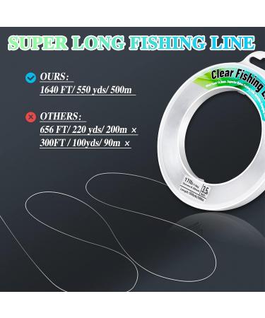 Mckanti Fishing Wire 1640 FT - Clear Nylon String for Balloon Garlands and Crafts - Buy Online on GoSupps.com