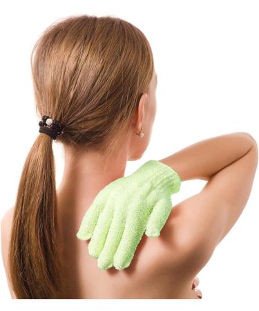 24 Pcs Exfoliating Shower Gloves - Body Scrubber for Spa Massage and Dead Skin Cell Removal - Buy Online on GoSupps.com
