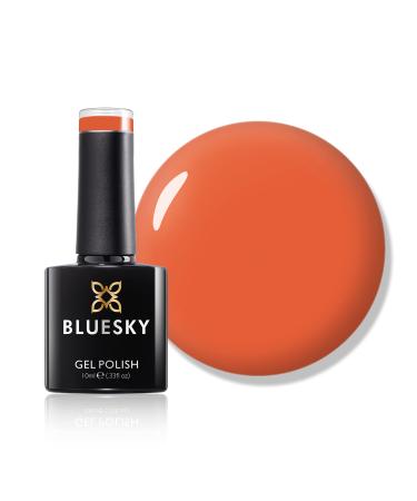 Bluesky Gel Nail Polish Pumpkin Spice Bp01 10 ml Orange Red Long Lasting Chip Resistant 10 ml (Requires Drying Under UV LED Lamp) Pumpkin Spice 10 ml (Pack of 1) - Buy Online on GoSupps.com
