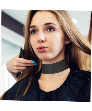 Frcolor 4 Rollen Hairdressing Salon Paper - Neck Strips for Hair Styling & Coloring Tools 10.5x7cm Black - International Shipping Available - Buy Online on GoSupps.com