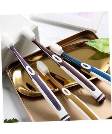 Shop Minkissy 4Tlg Nano Toothbrush Set - Ergonomic Soft Bristles Perfect for Sensitive Teeth Ideal for Travel | International Shipping Available - Buy Online on GoSupps.com