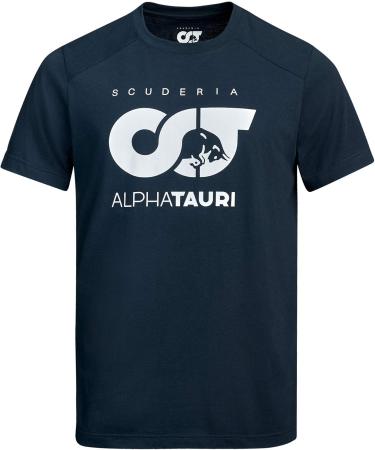 Buy AlphaTauri Scuderia T-Shirt for Men | Official Blue Merchandise - Fast International Shipping - Buy Online on GoSupps.com