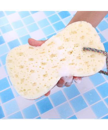 3-Piece Bath Sponge Set | Soothing Shower Sponges for Cleaning & Exfoliating | International Shipping - Buy Online on GoSupps.com