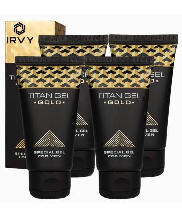 IRVY Gel Gold for Men Cream Massage Gel (Pack of 4)