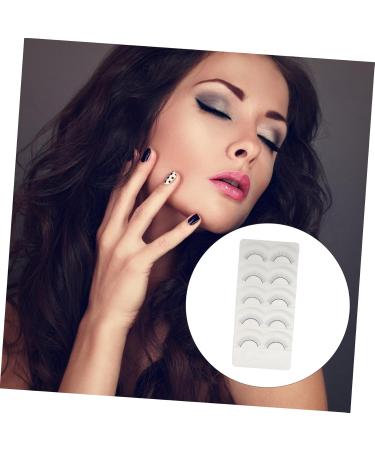 minkissy 5 Pairs Fake Eyelashes Handmade Eye Lashes Reusable Black Eyelash Segmented False Eyelash Soft Thick Lashes Lash Supplies Lash Stuff Simulation False Eyelashes Dense Fiber Adhesive - Buy Online on GoSupps.com