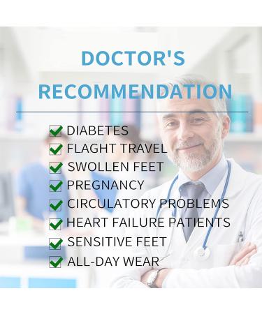 6 Pairs Diabetic Ankle Socks for Swollen Feet | Pain Relief Non-Binding Grey+Navy+Black - Buy Online on GoSupps.com