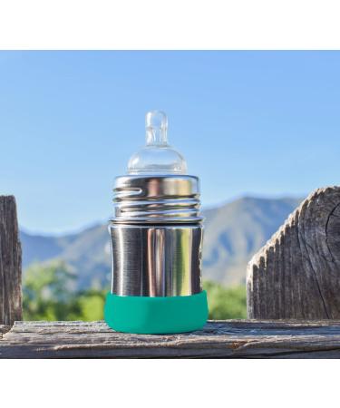 Pura Kiki Silicone Bottle Bumper - Plastic-Free  Medical-Grade  Protective  Anti-Slip Bottom Cover Compatible w/Pura Stainless Bottles 5oz  9oz & 11oz (Moss and Mint) - Buy Online on GoSupps.com