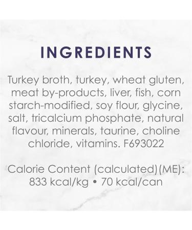 Fancy Feast Grilled Wet Cat Food Turkey Feast in Gravy - 85 g Can (24 Pack) - Buy Online on GoSupps.com