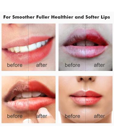 Silicone Lip Scrub Brush | Exfoliating Double-Sided Lip Scrubber Tool | Smoother & Fuller Lips | 3 Colors, 3 PCS - Buy Online on GoSupps.com