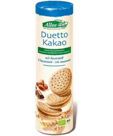 Allos Duetto 330g Organic Double Biscuit - Buy Online on GoSupps.com