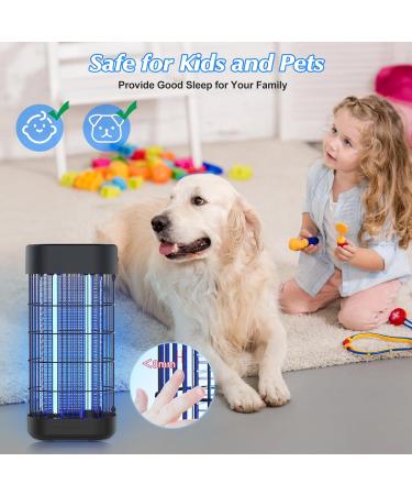 EUQQU 22W Mosquito Trap - Effective Insect Killer for Indoor & Outdoor Use | UV Light Electric Fly Trap for Bedroom Kitchen Garden Patio - Non-Toxic & Covers 100  - Buy Online on GoSupps.com
