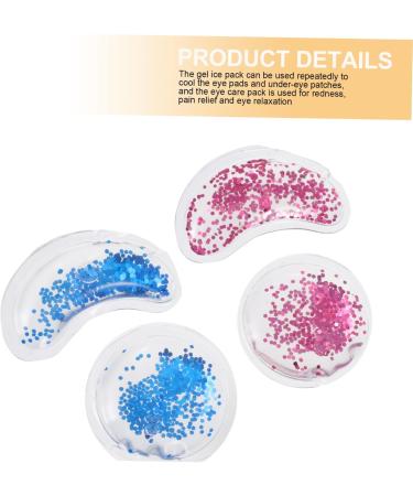 of 12 Pads Eye Care Products Reusable Eye Cooling Pads Dark Under-Eye Eye Pads Cooling Eye Patches Cosmetics Sequins Eye Patch Plasters PVC - Buy Online on GoSupps.com