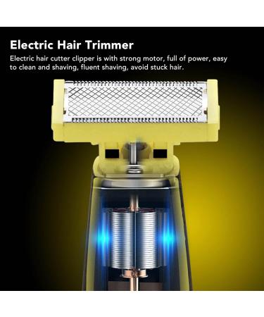 Buy Wet and Dry Electric Shaver for Men - Rechargeable Waterproof Full Body Wash - Model #7 Black | Best Beard & Mustache Trimmers - Buy Online on GoSupps.com