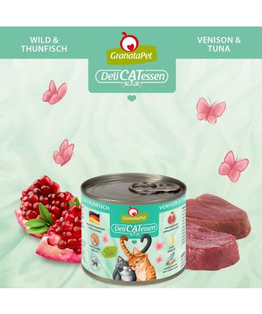 Granapet Delicatessen Multipack 1 - Grain-Free Wet Cat Food High Meat Content 6x200g Trial Pack | Premium Quality - Buy Online on GoSupps.com
