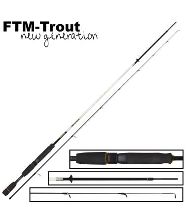FTM Sniper 198cm 0-3.5g - Ultra Light rod for trout fishing fishing rod for light spin fishing for trout trout rod