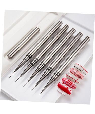 Mikinona Nail Art Drawing Pen Nail Painting Brush Nail Art Pen Manicure Tools Nail Design Brush Nail Pens Nail Art Liner Pens Nails Brush Pen Manicure Drawing Tool Thin Nail Art Brush 18x1cm As Shown - Buy Online on GoSupps.com