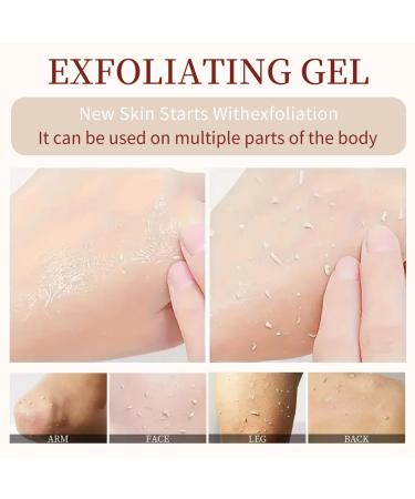 Exfoliating Gel Purifying Peeling Gel for Face and Body Gentle Moisturizing Exfoliator with Visible Peeling Action for Sensitive Skin Deep Cleansing and Brightening Formula Daily Skincare - Buy Online on GoSupps.com