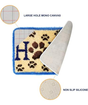 ROCKY&CHAO DIY Latch Hook Kit for Home Decoration - 60x40cm Rug Making Kit for Adults & Kids - Birthday Gift for Women - Home Rug - Buy Online on GoSupps.com