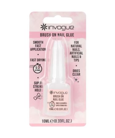 Invogue Brush on Nail Glue 10 ml